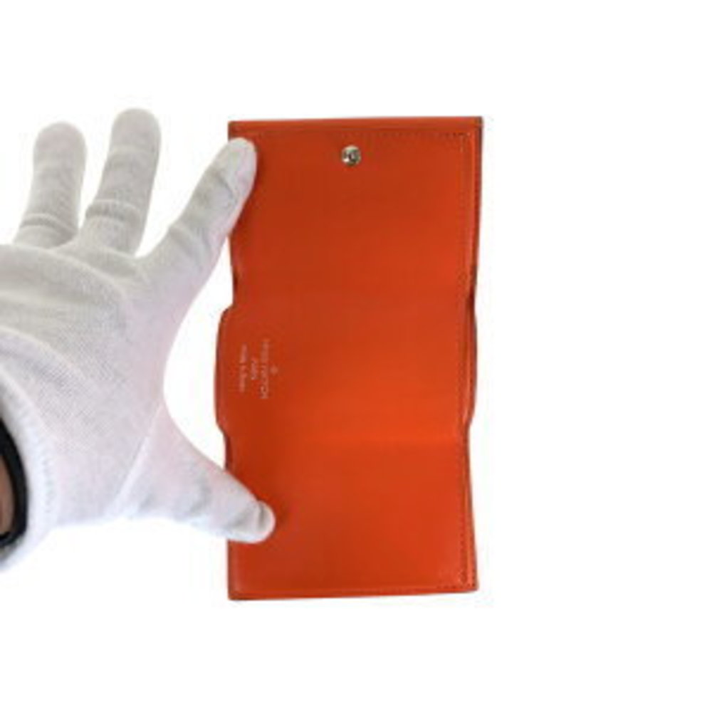 LOUIS VUITTON Taigarama Discovery Wallet Volcano Orange